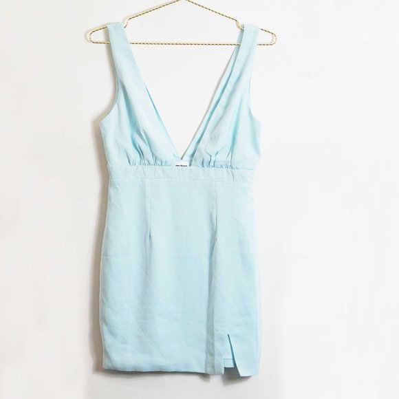 Superdown Ayesha Mini Dress in Blue S - Picture 2 of 5